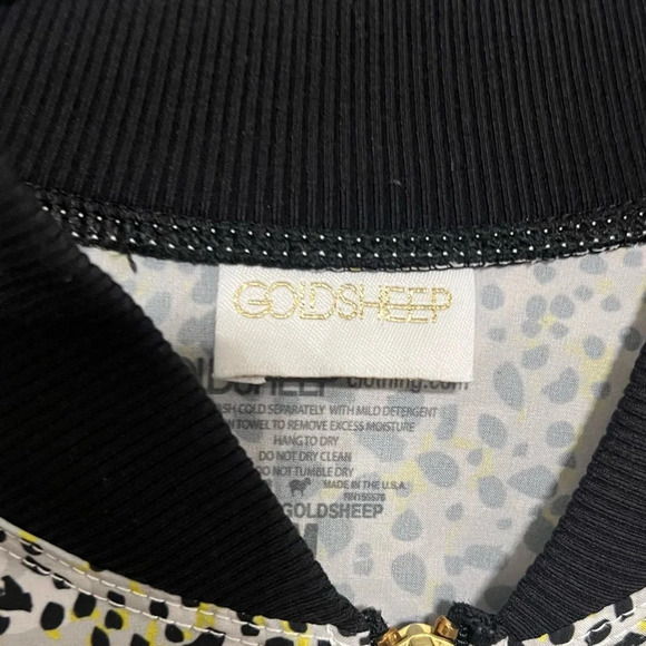 Goldsheep Animal Print Light Track Jacket
Lightweight Yellow Black Spot - Picture 7 of 12